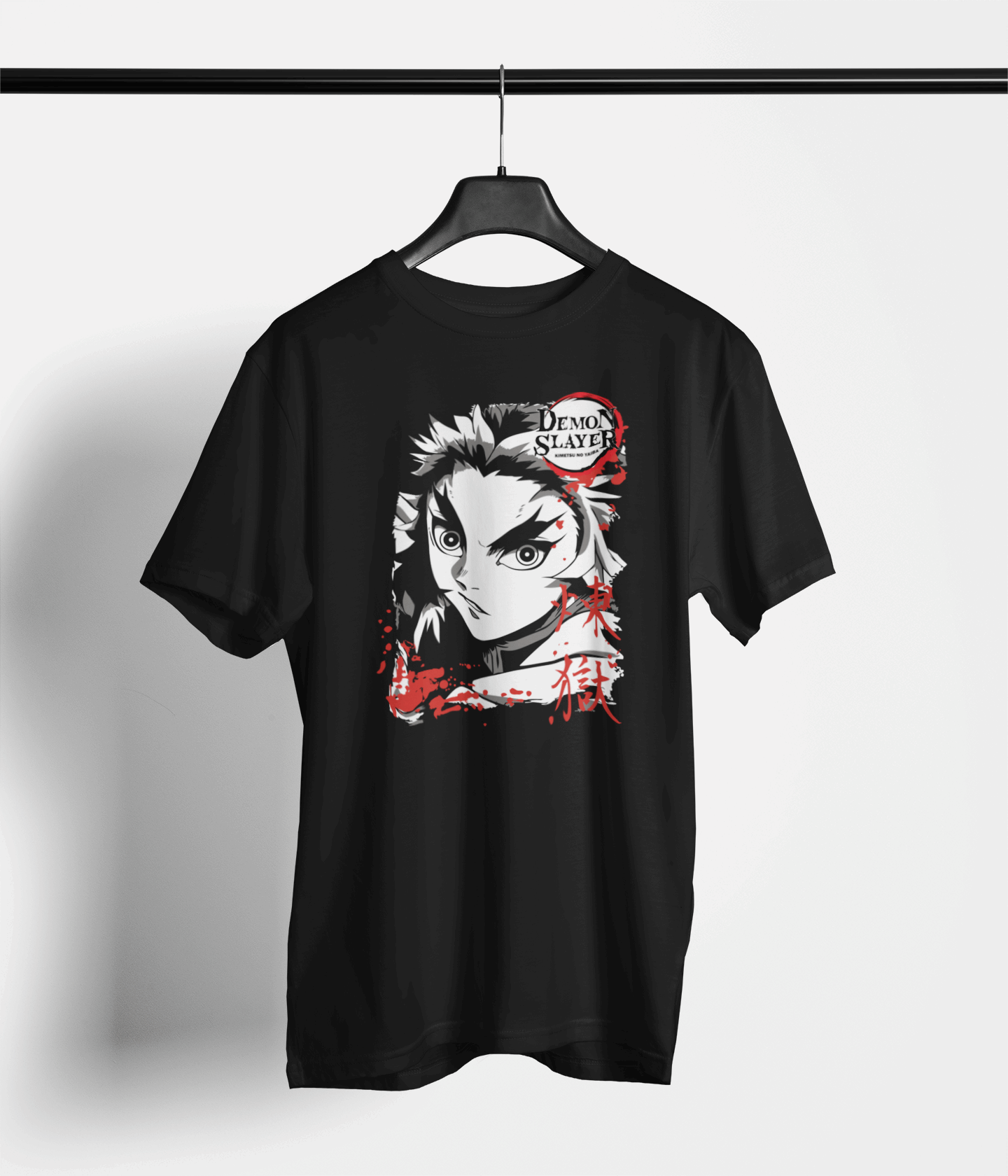"Blaze of Glory" Kyojuro Rengoku Printed T-Shirt