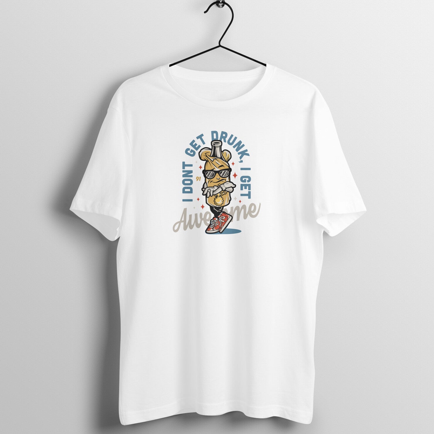 "I Get Awesome" Streetwear T-Shirt – Unisex