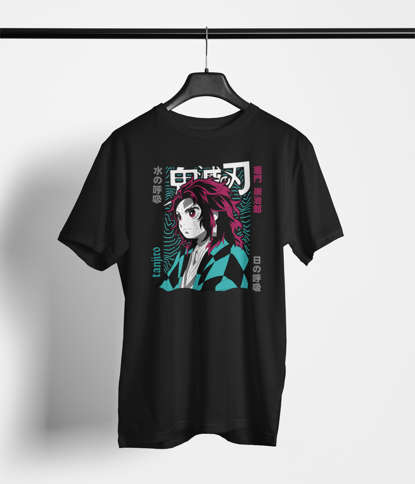 Tanjiro Kamado Tribute Tee: Unisex Anime-Inspired T-Shirt