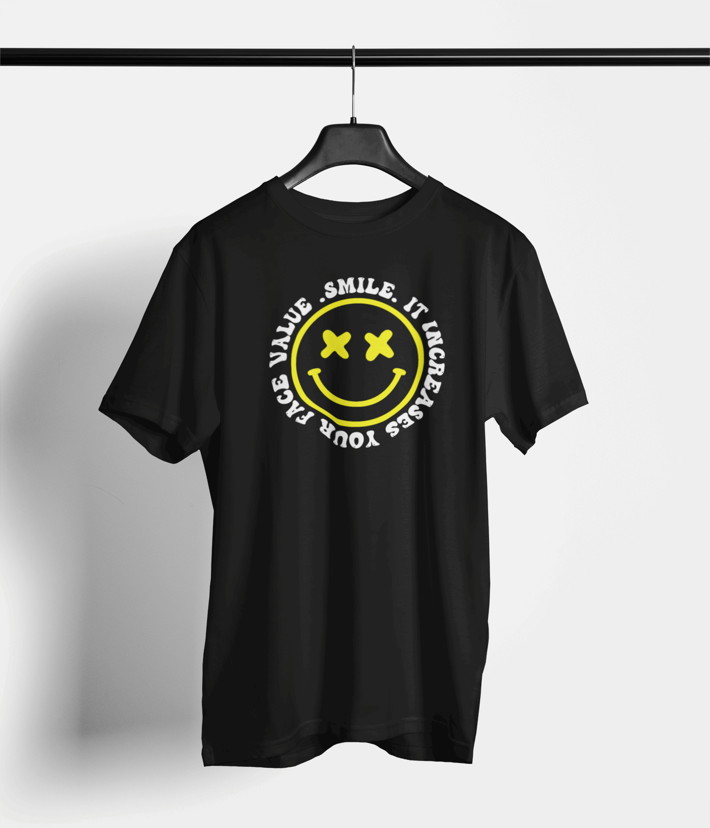 "Smile Value Boost" Unisex Streetwear T-Shirt