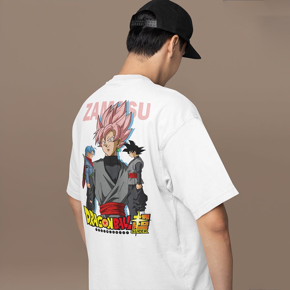 Zamasu's Oversized Tee: Where Dragonball Z Meets Street-Style Swagger!